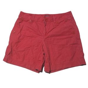 Vintage Ralph Lauren Cargo Shorts Blood Orange Red